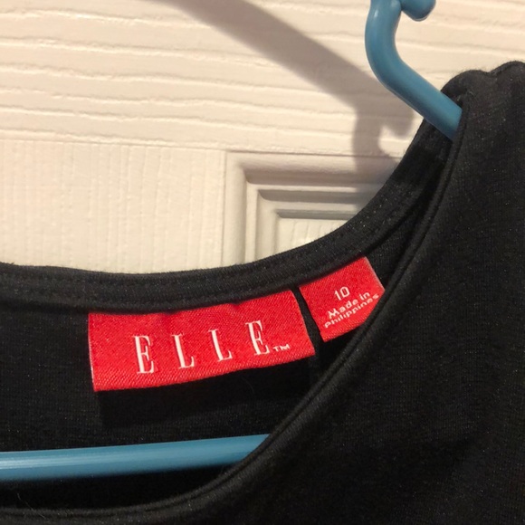 Elle black cap sleeve dress - Picture 5 of 5